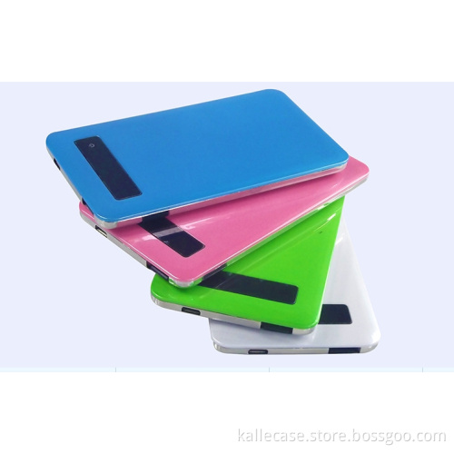 5000mAh-11000mAh High Capacity Super Slim Safe Polymer Mobile Power Bank for iPhone iPad
